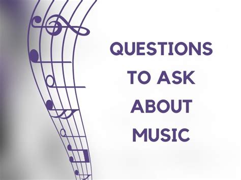 Music Questions to Ask: An Insightful Journey into the Realm of Music