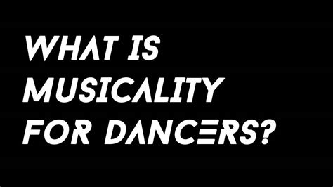 What Is Musicality in Dance, and How It Transforms Dance Expression